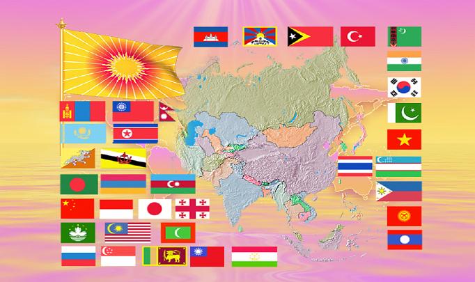 55 Asia.jpg - Many inspiring new developments in the Global Mother Divine Organization were reported throughout Asia.